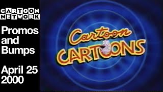 Cartoon Network - Promos and Bumps (April 25, 2000)
