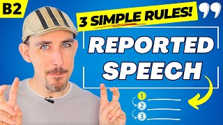 🔥 Learn Reported Speech in 15 minutes! (Indirect Speech - Direct Speech)