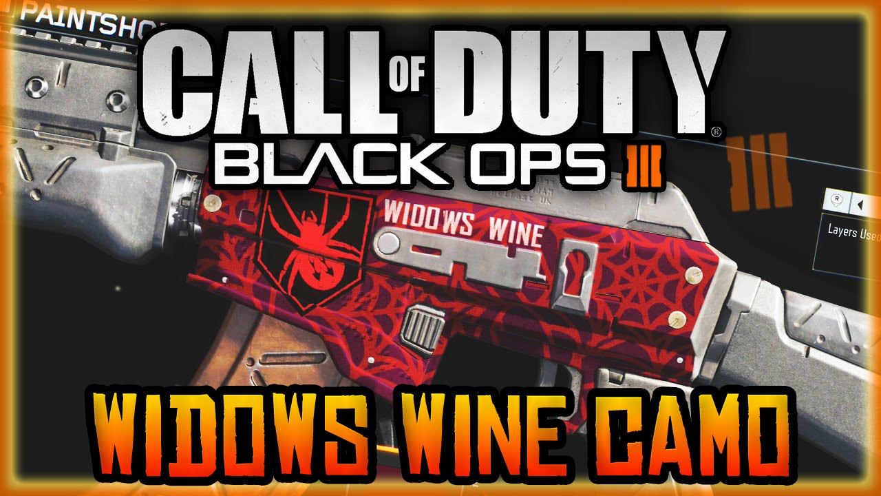 black ops 3 zombies perk paint job widows wine custom epic custom duty jobs