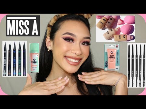 NEW FROM MISS A | $1 DRY SHAMPOO, COLORED BRUSH TIP EYELINERS, AND MORE! ShopMissA Round Up Review