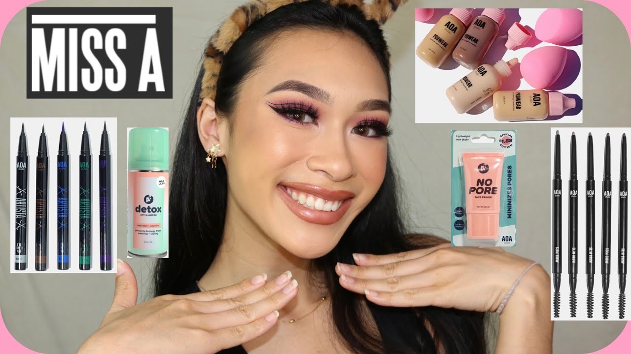 NEW FROM MISS A | $1 DRY SHAMPOO, COLORED BRUSH TIP EYELINERS, AND MORE! ShopMissA Round Up Review