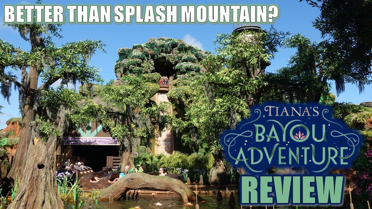Обзор приключений Тианы в заливе, водный аттракцион Magic Kingdom Log Flume | Лучше, чем Splash M...