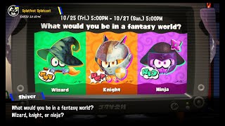 Splatoon 3 - Splatoween 2024 Splatfest Announcement: Wizards Vs. Knights Vs. Ninjas @MetalSmasherGaming