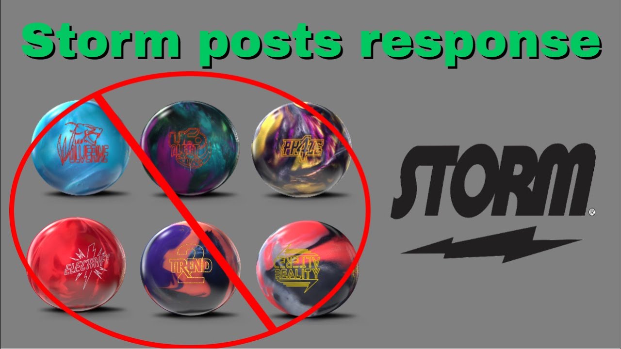 Storm Finally Responds to USBC's Ban of 6 Storm Owned Bowling Balls