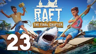 Raft Gameplay Part 23 - DETTOS CODE, HARPOON & ENTRENCE KEY (The Final Chapter)