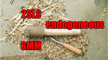 Biến nội sinh (endogeneous) Khắc phục bằng GMM Hồi quy 2SLS