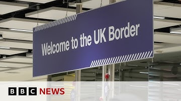 UK net migration down 80% from its peak in 2023 | BBC News
