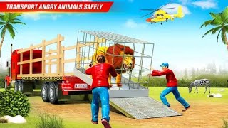 FARM ANIMAL | TRANSPORT ANGRY ANIMALS SAFELY  DRIVING | ANIMAL FARMING #02  ANDROID & IOS screenshot 1