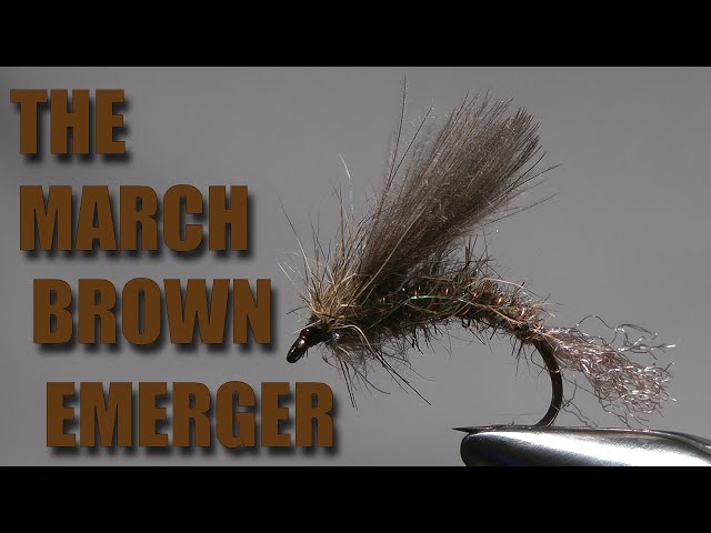 EP/Deer Hair March Brown Emerger Fly Tying Video
