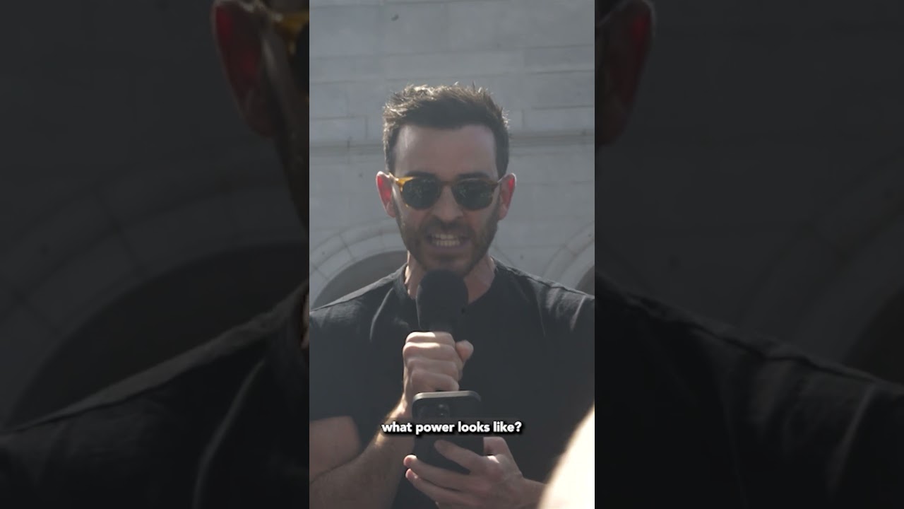 Brian Tyler Cohen goes OFF in No Kings protest speech