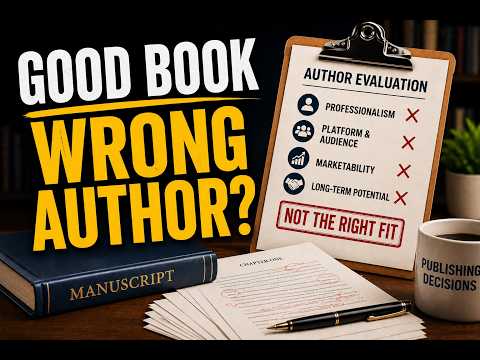 Publishers Care About More Than Your Manuscript — Here's What They Actually Want