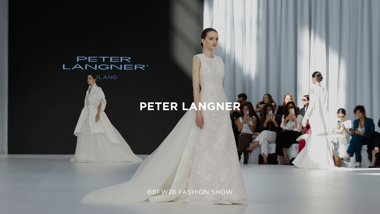 Peter Langner – BBFW26 Fashion Show: Timeless Couture and Architectural Grace