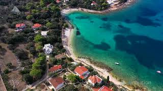 Zaliv Pacukmarak, Otok Silba Hrvaška Iz Zraka