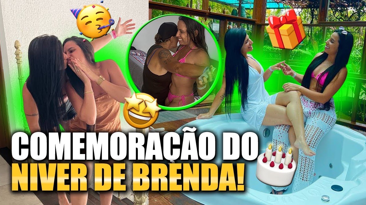 DETALHES DO ANIVERSÁRIO DE BRENDA! 