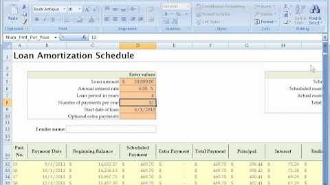 Excel 2007 Tutorial 10: Intro to templates
