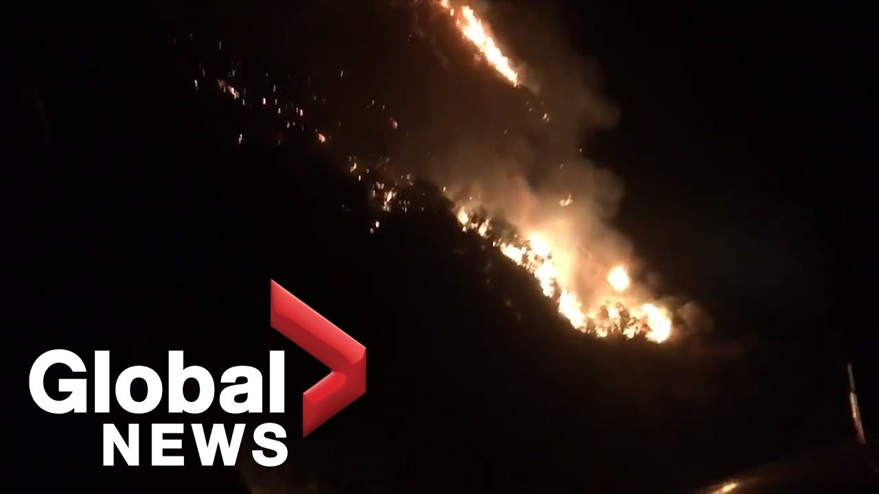 California firefighters continue battle against wildfires - YouTube