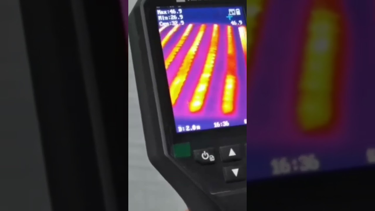 Electric Blanket Test Heating 