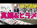 【夫婦漁師】マダイを狙って乗っ込み漁！保険にヒラメも狙います