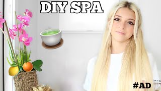 SPA Night At Home 🌙🍋 | DIY Body Scrub | Coco Quinn