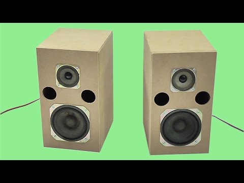 Video: Cómo Hacer Un Sistema De Altavoces