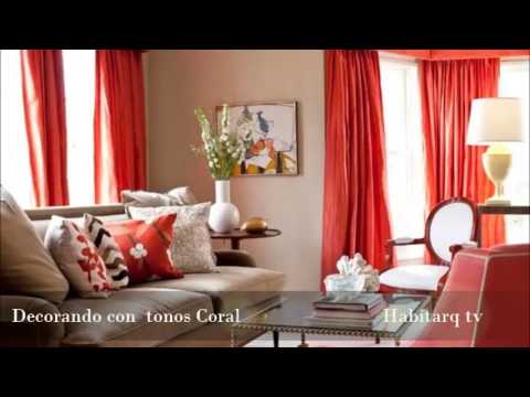 Decorando con coral - YouTube