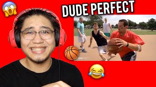 Filipino Reacting To Dude Perfect - Basketball Stereotypes