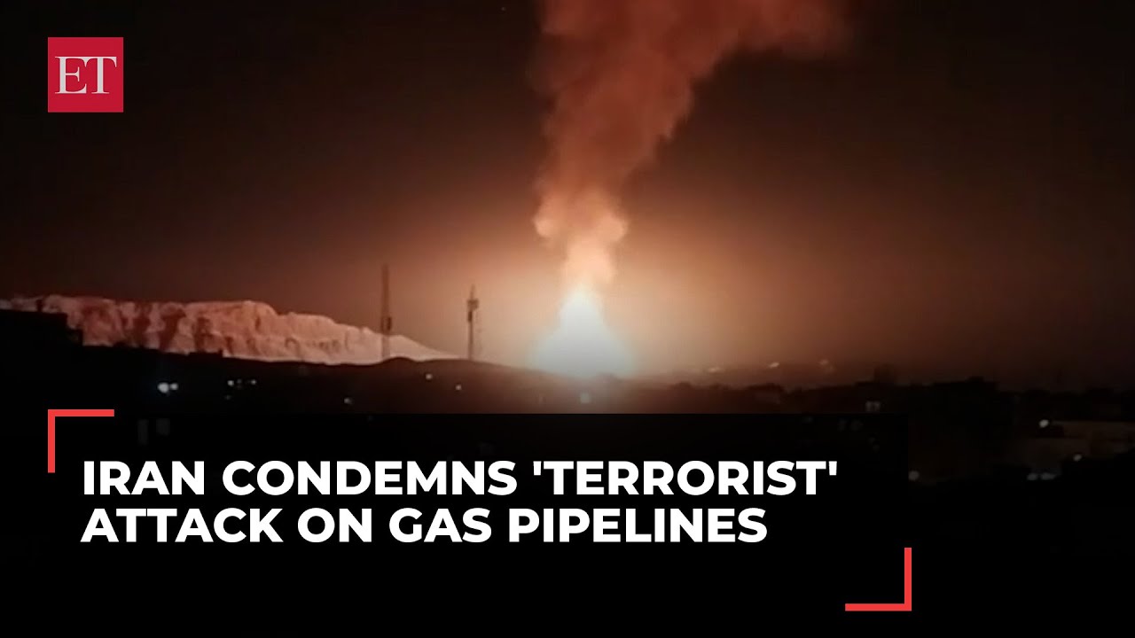 Explosions rock Iran's main gas pipeline; sabotage suspected - YouTube