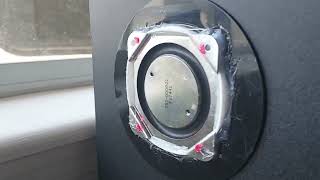 Logitech Z623 subwoofer with passive radiator attached 😨 (High Excursion!!)