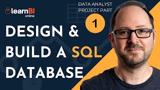 SQL Database Design Tutorial for Beginners Data Analyst Portfolio Project 1/3