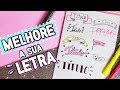 COMO TER LETRA BONITA + TÍTULOS PARA DECORAR O CADERNO