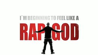 Rap God - Eminem Typography