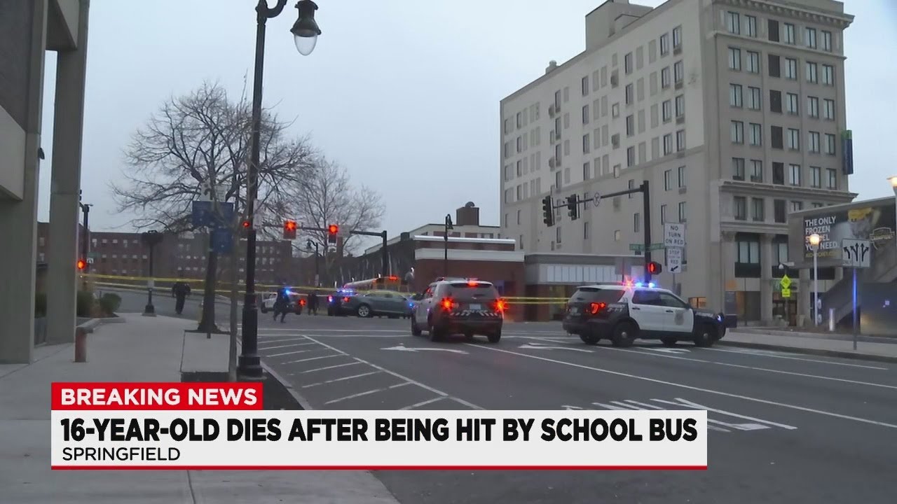 16-year-old dies after getting hit by school bus - YouTube
