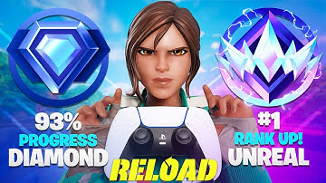 Diamond To UNREAL Controller Ranked Speedrun (Fortnite Ranked Reload)