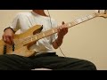 THE GROOVERS「欠けた月が出ていた」BASS COVER