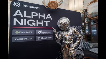 Immunefi Alpha Night with FailSafe, Sigma Prime, ChainPatrol, Dedaub, & Halborn @Token2049 Singapore
