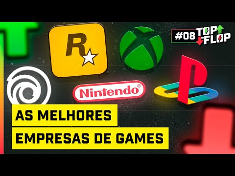 AS MELHORES / MAIORES EMPRESAS de GAMES - TOP AO FLOP #08