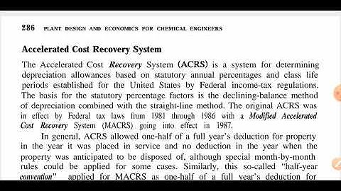 PDPE /CPPDE_UNIT7/8_ ACCELERATED COST RECOVERY SYSTEM