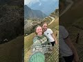 FIRST TIME seeing Machu Picchu after 4 days hiking #travel #hiking #peru #machupicchu