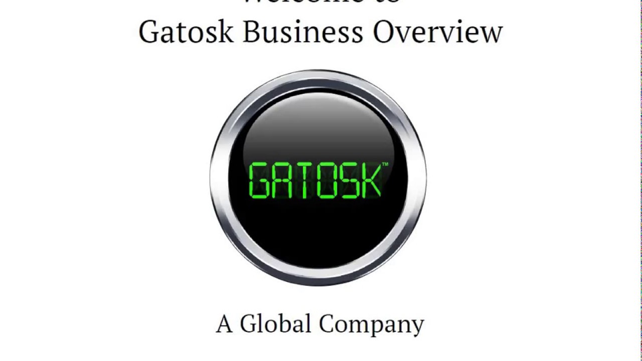 Gatosk Brief Presentation Business Overview