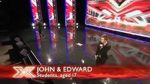 The X Factor 2009 -  John & Edward- Auditions 1
