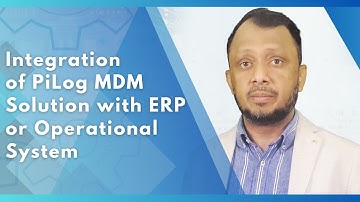 Integration of PiLog MDM Solution with ERP or Operational System #erp #integration #datagovernance