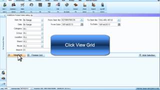 Multi-Store Report - Product sales Listing