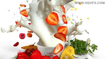 US Milk Advertisement - 3D FX Simulations VFX Breakdown