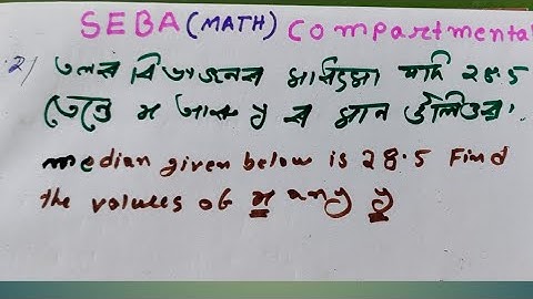 Assam Hslc seba maths compartmental question paper