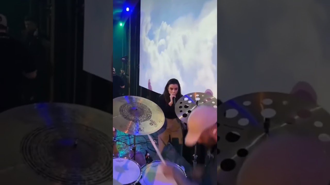 Isadora Pompeo e Biel Sales na bateria #shorts  🔥🥁