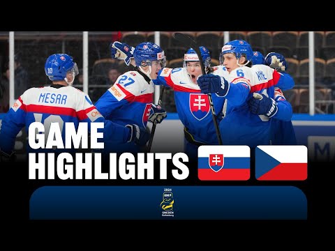 Highlights: Slovakia vs Czechia | 2024 #WorldJuniors