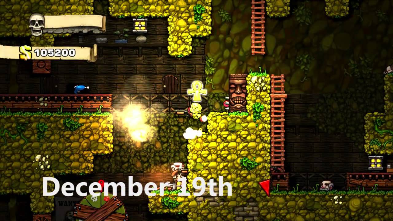 december 1963 (oh what a night) Spelunky: Daily ends of December