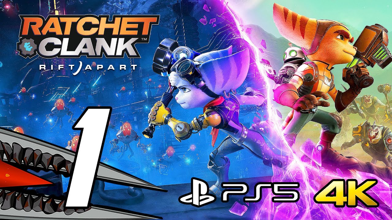 Ratchet & Clank: Rift Apart - Gameplay Walkthrough Part 1 - PS5 4K 60FPS