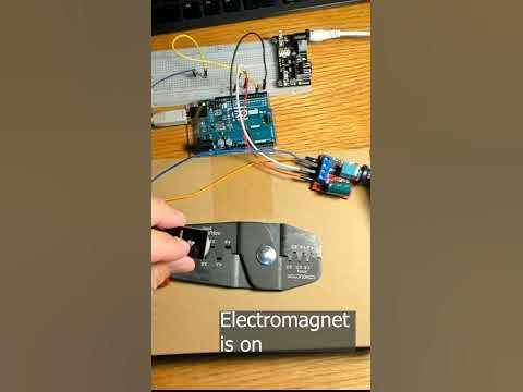 Use This Arduino Uno Module To Make An Electromagnetic Field #shorts ...