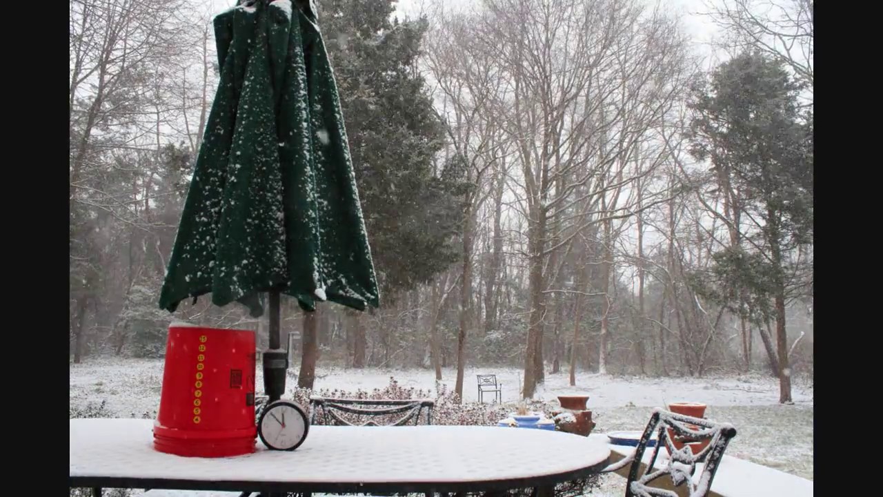 December 2010 Blizzard Timelapse watch - YouTube